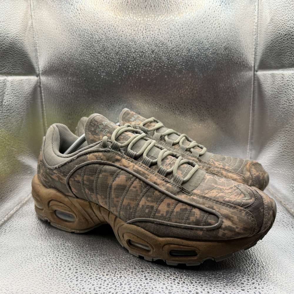 Size 11.5 Nike‎ Air Max Tailwind 4 Digi Camo Green Mens Sneakers BV1357-001